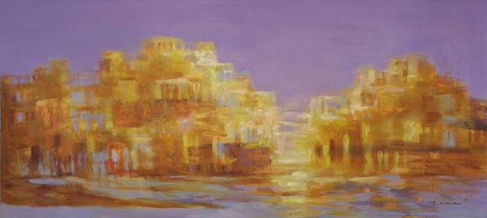 Houses near sea 